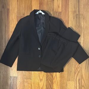 H&M Kids Black Suit Set 4T